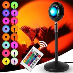 16 Colors RGB Sunset Projection Lamp