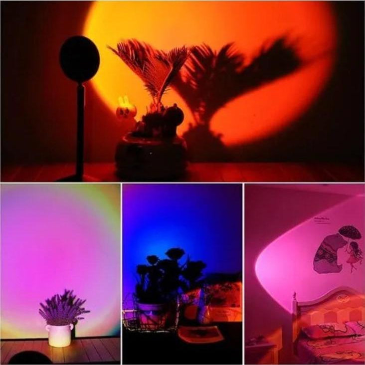 16 Colors RGB Sunset Projection Lamp