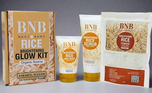 3 in 1 Brightening Rice Facial Kit