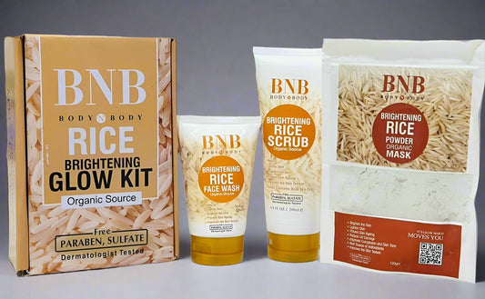 3 in 1 Brightening Rice Facial Kit