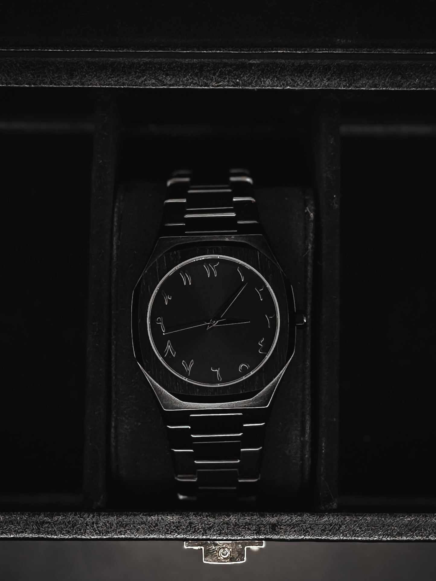 Arabic Aura Watch🖤 [ Stainless Steel ]