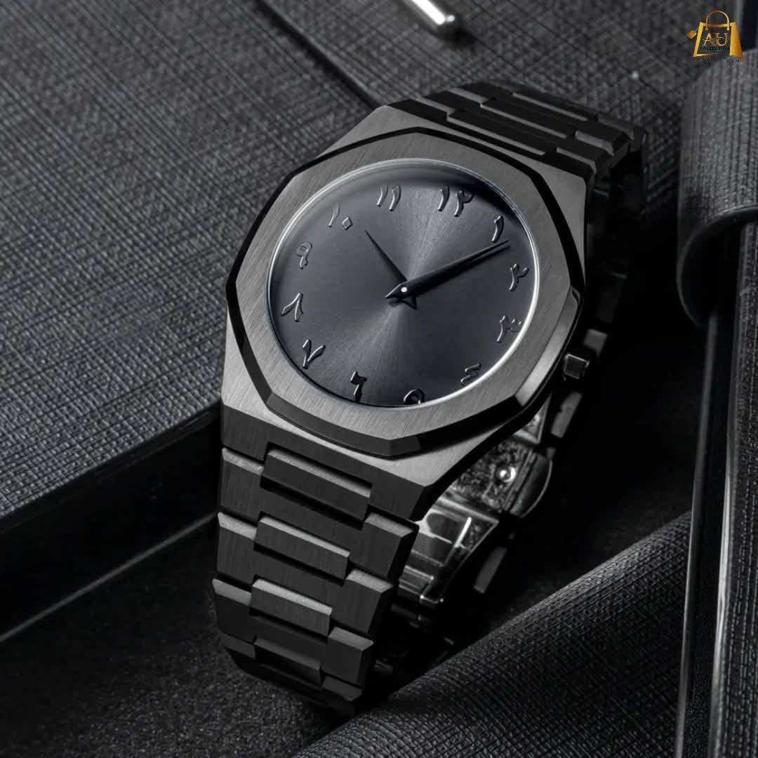Arabic Aura Watch🖤 [ Stainless Steel ]