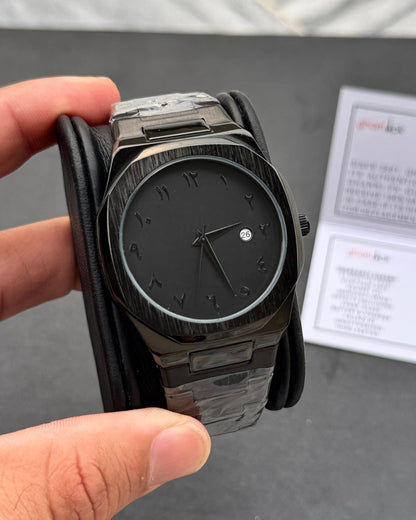 Arabic Aura Watch🖤 [ Stainless Steel ]