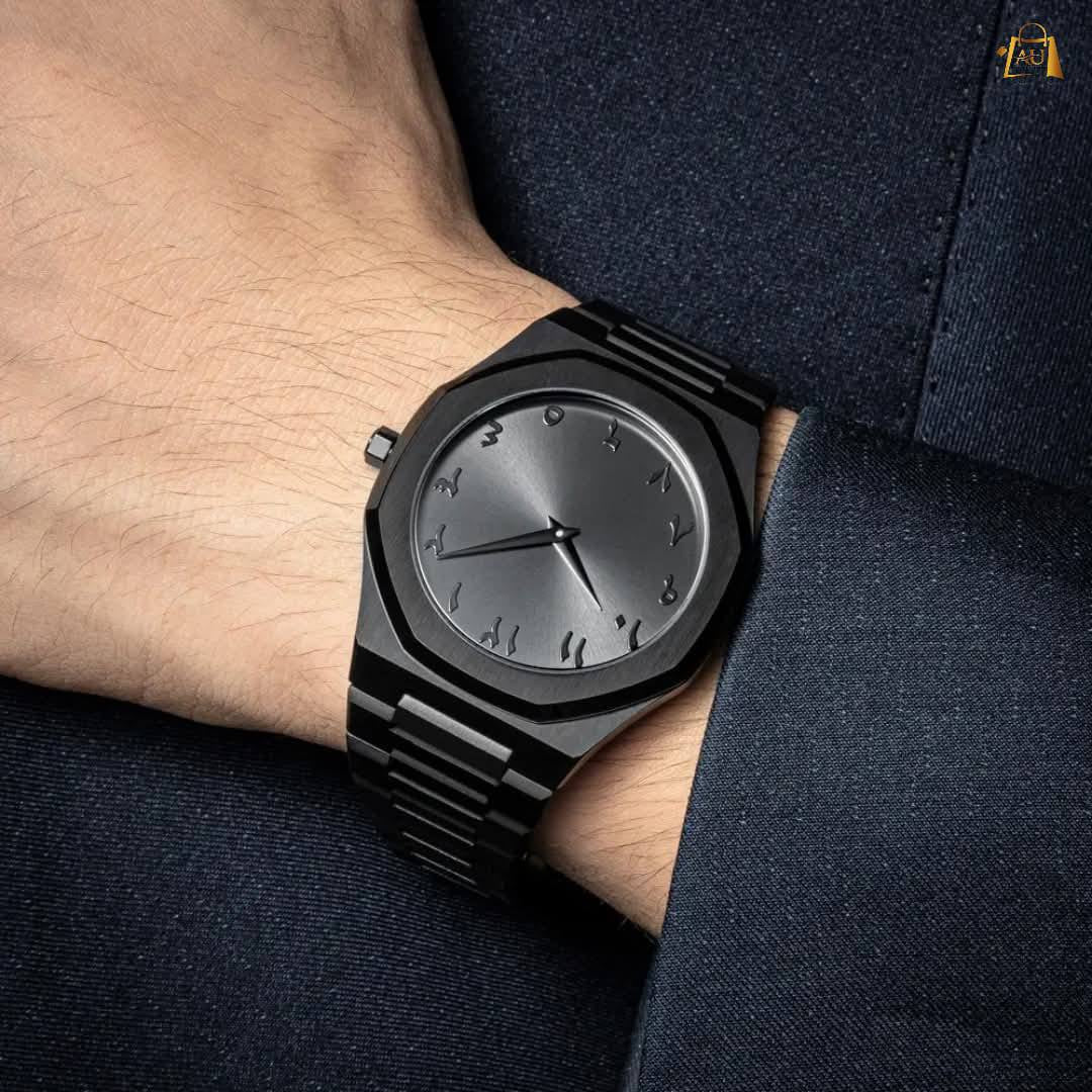 Arabic Aura Watch🖤 [ Stainless Steel ]
