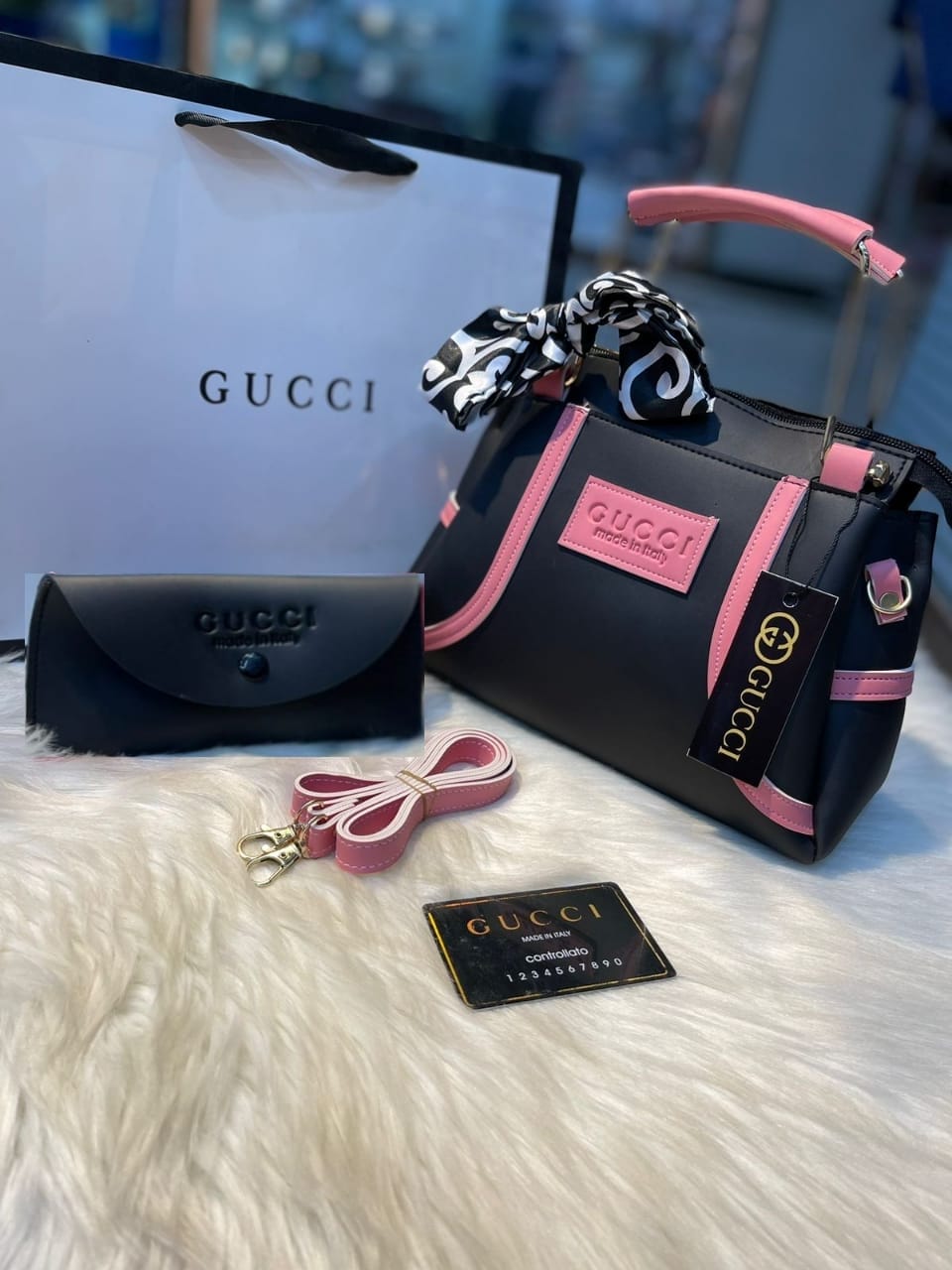 Trendy Girl's Hand Bag Set - 2 Pcs✨
